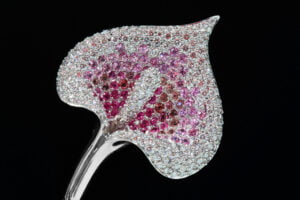 Blog - Maura Gems And Jewellery Diamond and Ruby brooch