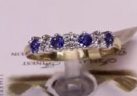 #84579 | S0.46ct/D0.25ct | Sapphire and Diamond Eternity Ring | Set in 18ct Yellow Gold