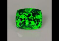 Antique Cushion Tsavorite Garnet 2.21cts