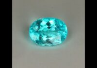 Green/Blue Oval Paraiba Tourmaline Gemstone 1.51cts