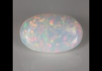 Oval Cabachon Cut Welo Opal Gemstone 10.60cts