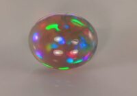 Oval Cabochon Cut Welo Opal 13.04cts