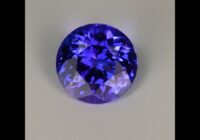 Round Brilliant Tanzanite Gemstone 2.87cts
