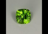 Square Cushion Square Cushion Peridot Gemstone 9