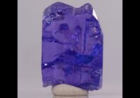 14.47ct Gemmy Purple Tanzanite Crystal