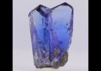 16.48ct Two Connected Tanzanite Crystals