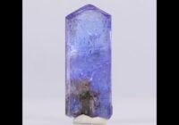 18.96ct Light Blue Violet Tanzanite Crystal