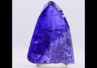 19.65ct Beautiful Violet Blue Tanzanite Crystal
