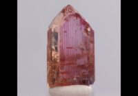 3.58ct Rare Fancy Peachy Pink Tanzanite Crystal