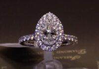 F1 14791D3 | T1.25ct | Pear Centre with Double Halo and Diamond Shoulders | Set in Platinum