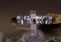 #64357 | T1.08ct | Four Stone Eternity Bar Set Band | Set in 18ct Yellow Gold