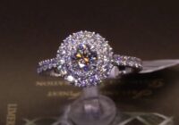 F1 14696D1 | T1.26ct | Round Brilliant Double Halo with Diamond Shoulders | Set in Platinum