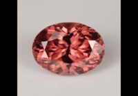 Oval Imperial Zircon Gemstone 8.52cts