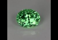 Oval Merelani Mint Garnet Gemstone 4.52cts
