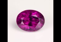 Oval Purple Garnet Gemstone 3.42cts