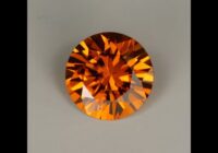 Round Brilliant Cut Zircon Gemstone 3.08cts
