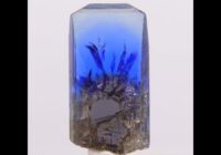 51.31ct Amazing Unheated Tanzanite Crystal with Spectacular Termination