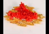 14kt Gold Coral Pendant