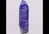 27.88 ct Tall Tanzanite Crystal