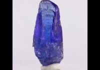 31.29ct Blue Violet Tanzanite Crystal Specimen