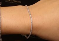 #84531 | T1.03ct | Diamond Tennis Bracelet | Set in 18ct White Gold