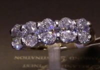 #87951 | T2.64ct | Five Stone Oval Diamond Ring | Set in 18ct Yellow Gold