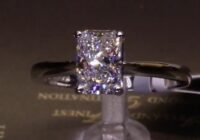 #87965 | T1.35ct | Radiant Solitaire | Set in Platinum