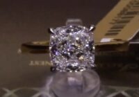 #88177 | T2.72ct | Cushion Cut Solitaire | Set in 18ct Yellow Gold