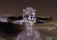 #88202 | T1.05ct | Oval Solitaire | Set in Platinum
