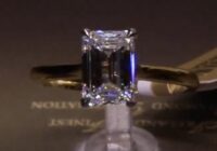 #88264 | T2.03ct | Emerald Cut Solitaire | Set in 18ct Yellow Gold
