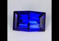 Modified Emerald Cut Tanzanite Gemstone 8.90cts