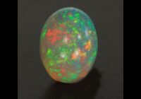 Oval Cabachon Cut Welo Opal Gemstone 18.66cts