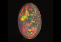 Oval Cabochon Cut Welo Opal Gemstone 18.85cts