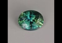 Oval Green Sapphire Gemstone 1.63cts