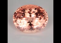 Oval Morganite Gemstine 26.28cts
