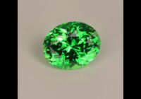 Oval Tsavorite Garnet Gemstone 2.21cts
