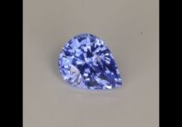 Pear Shape Brilliant Cut Sapphire 1.21cts