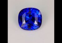 Square Cushion Blue Sapphire Gemstone 5.64cts