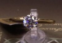 #86549 | T0.79ct | Six Claw Round Brilliant Solitaire | Set in 18ct Yellow Gold