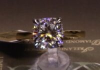 #88548 | T3.01ct | Cushion Cut Solitaire | Set in 18ct Yellow Gold