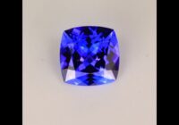 Exceptional Tanzanite Square Cushion 2.77 Carats