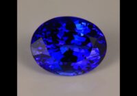 Fine Oval Tanzanite with Deep Color 7.86ct