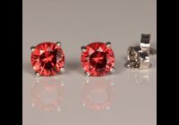 Malaya Garnet Earring 1.60 Carats