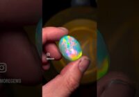 Astonishing patterns of color in these natural Opals from Ethiopia! #opal #gemstones #jewelry