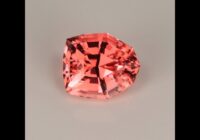 Stepped Shield Tourmaline Gemstone 7.39cts