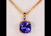 Tanzaite Pendant 2.28 Carats