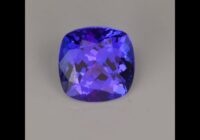 Tanzanite Square Cushion 3.51 Carats