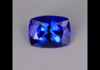 Tanzanite Blue Antique Cushion 2.33 Carats