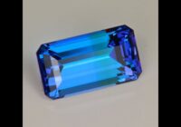 Tanzanite 10.83 Carats Unique Green Blue Color