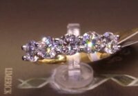 #90848 | T2.50ct | Five Stone Round Brilliant Diamond Ring | Set in 18ct Yellow Gold